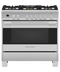 Fisher & Paykel OR36SDG6X1 Professional Ranges Stainless Steel Front View