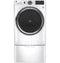 GE Appliances GFP1528SNWW Laundry Pedestals White – Detail Close-up
