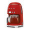 SMEG DCF02RDUS Coffee Makers And Grinders Glossy Red – Official Product Photo