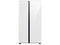 SAMSUNG RS23CB760012 Side By Side Refrigerators White Glass Front View
