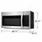 Frigidaire FMOS1846BS Over The Range Microwaves Stainless Steel – Catalog Photo