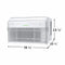 FRIGIDAIRE GHWW085TE1 7,500 - 8,900 Btu Air Conditioners White – Official Product Photo