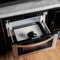 ZLINE MWD1 Built-In Microwaves Stainless Steel – Detail Close-up