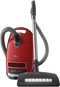 Miele COMPLETEC3HOMECAREPOWERLINESGPE0AR Canister Vacuums Autumn Red Front View