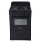 Avanti GR2415CB Freestanding Ranges Black Front View