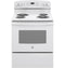 GE Appliances JB256DMWW Freestanding Ranges White Front View