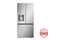 LG LF25H6330S French Door Refrigerators Stainless Steel Front View