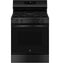 GE Appliances GGF400PVBB Freestanding Ranges Black Front View