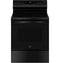 GE Appliances GRF500PVBB Freestanding Ranges Black Front View