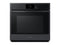 Samsung NV51CG600SMT Single Wall Ovens Matte Black Steel Front View