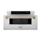 ZLINE MWDZ30CB Built-In Microwaves Champagne Bronze Front View