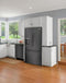 Frigidaire FRFS2823AD French Door Refrigerators Black Stainless Steel – Lifestyle Photo