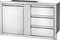 Napoleon BI42241D3DR Outdoor Grill Accessories Stainless Steel Front View