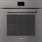 Miele H7660BPGG Single Wall Ovens Graphite Grey Front View
