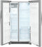 Frigidaire FRSS2623AS Side By Side Refrigerators Stainless Steel – Angle View