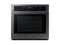 Samsung NV51T5511SG Single Wall Ovens Fingerprint Resistant Black Stainless Steel Front View