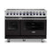 Viking VDR74828BON Freestanding Ranges Onyx Front View