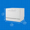 Danby DDW621WDB Built-In Dishwashers White – Detail Close-up