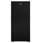 Hotpoint HPS16BTNRBB Top Freezer Refrigerators Black Front View