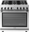 Superiore RN361GPSS Professional Ranges Stainless Steel Front View