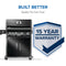 Napoleon RP525SIBPK2 Pro Style BBQs Black – Official Product Photo