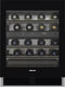 Miele KWT6322UGOB Wine Fridges Obsidian Black Glass Front View