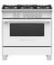 Fisher & Paykel OR36SCG4W1 Freestanding Ranges White Front View