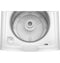 GE Appliances GTW385ASWWS Top Load Washers White W/ Silver Matte Backsplash – Detail Close-up