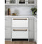 CAFE CDE06RP4NW2 Compact Refrigerators Matte White – Back Panel