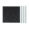Zephyr Z0FC009 Range Hood Accessories Black Front View