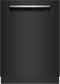 Bosch SHP78CM6N Built-In Dishwashers Black Front View