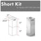 ZLINE SK697IKECOMI304 Range Hood Accessories 0 Front View