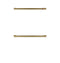 CAFE CXWD0H0PMCG Cooktop, Oven & Range Accessories Brushed Brass Front View