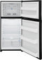Frigidaire FFHT2022AB Top Freezer Refrigerators Black – Detail Close-up