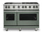 Viking VGR5486GEU Freestanding Ranges Eucalyptus Front View