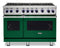 Viking VGR74828BIVLP Freestanding Ranges Ivy Front View