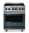 Viking VIR53024BSQ Professional Ranges Squall Front View