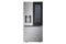LG LF25S6560S French Door Refrigerators Stainless Steel – Detail Close-up