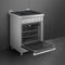Smeg SPR24UGGX Professional Ranges Satin Stainless Steel – Official Product Photo