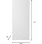 Hotpoint HUF13STRWW Upright Freezers White – Detail Close-up