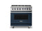 Viking VGR73626BSBLP Professional Ranges Slate Blue Front View