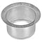 insinkerator-10082-extended-sink-flange-stainless-steel Front View