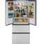 Haier QJS15HYRFS French Door Refrigerators Fingerprint Resistant Stainless – Catalog Photo
