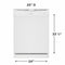 Frigidaire FDPC4221AW Built-In Dishwashers White – Catalog Photo