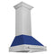 ZLINE 8654SNXBM30 Ducted Mount Hoods Blue Matte Front View