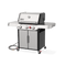 weber-1500592-genesis-sp-s-325-gas-grill-liquid-propane-stainless-steel Front View