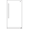 GE Appliances FUF17DLRWW Upright Freezers White – Lifestyle Photo