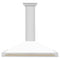 ZLINE KB4STZWM48G Ducted Mount Hoods Gold Accents – Official Product Photo