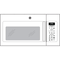 GE Appliances JVM7195DKWW Over The Range Microwaves White – Angle View