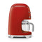 SMEG DCF02RDUS Coffee Makers And Grinders Glossy Red – Appliance Image